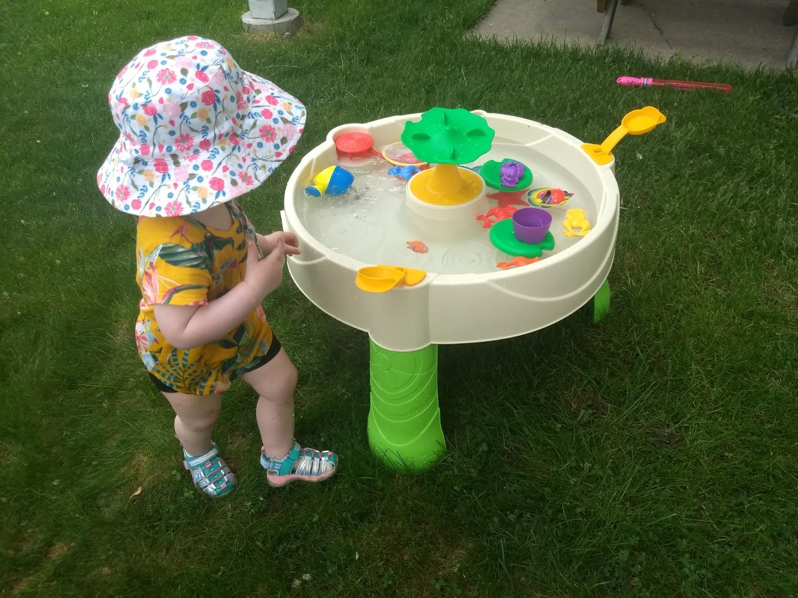 Little Tikes Tavolo Acqua Rana Gioco 7 Litri