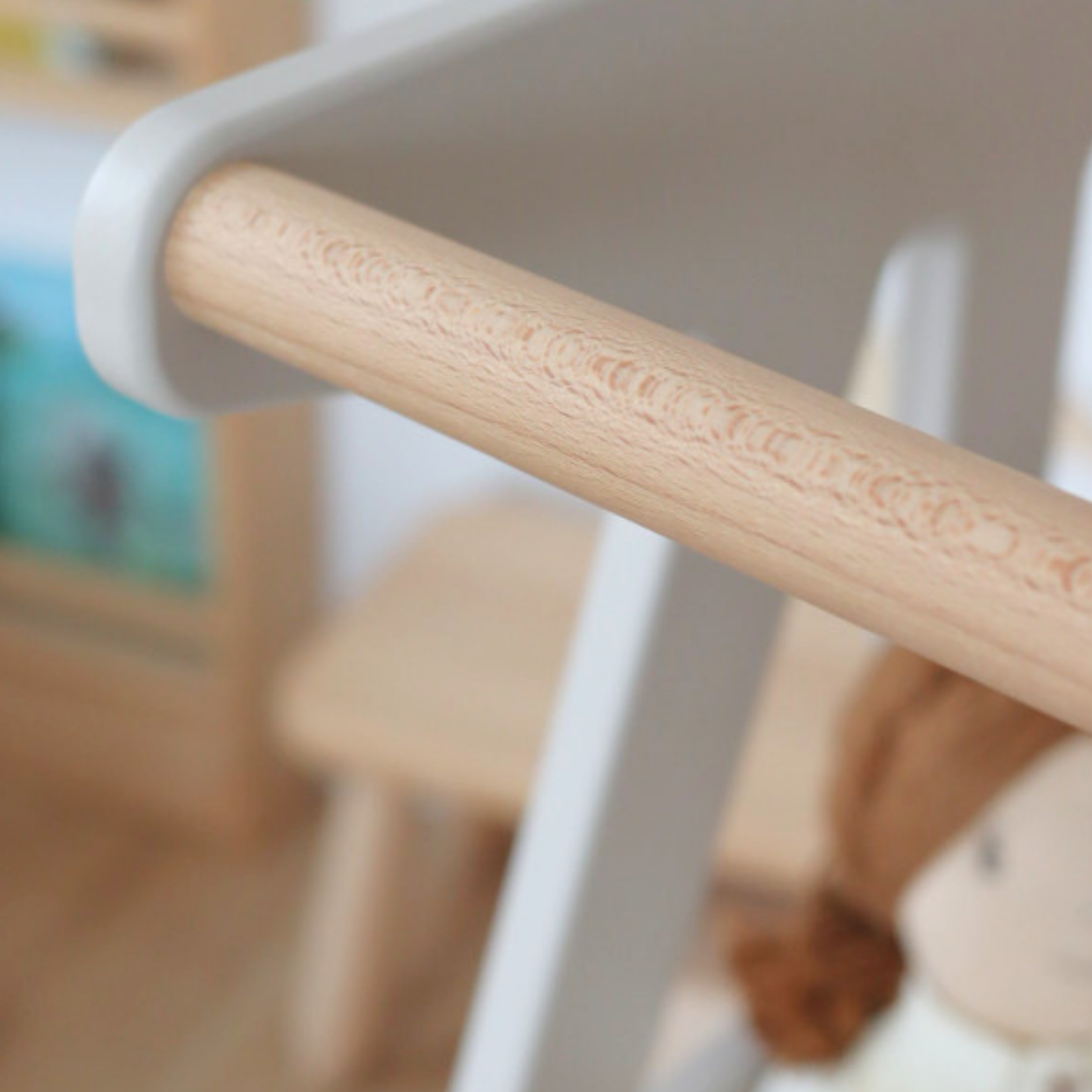Lionherz Growing Tower torre apprendimento legno bianco regolabile