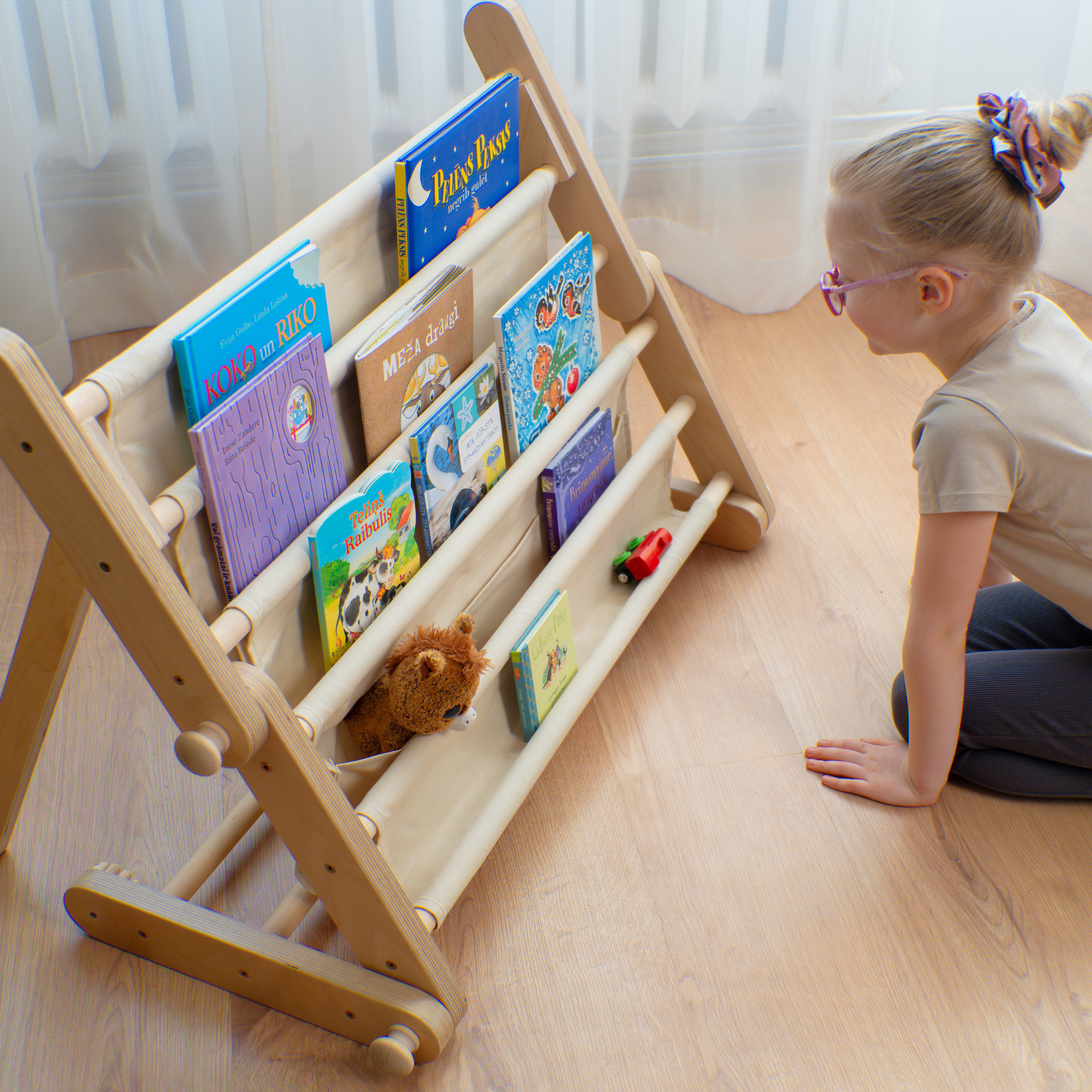 LIONHERZ MOPITRI FIPITRI libreria montessori in cotone