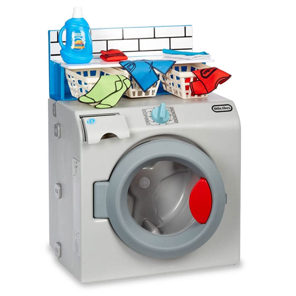 Little Tikes First Washer-Dryer lavatrice giocattolo con suoni