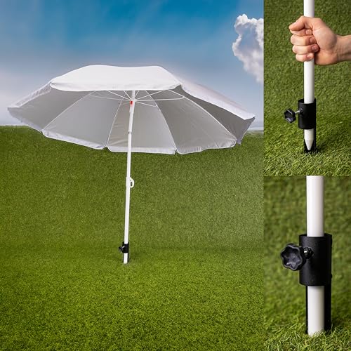 Clever Leon Supporto Ombrellone 40 cm Acciaio per Pali 10-38 mm