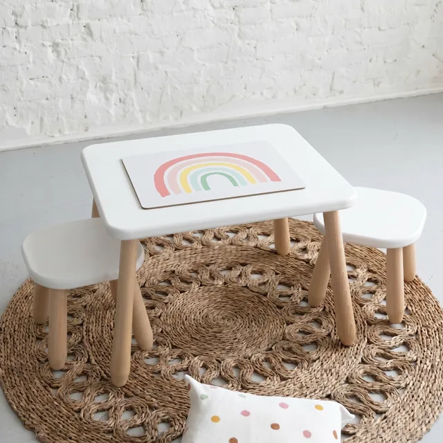 LIONHERZ Minimal Duo Set tavolo bambini faggio 1-5 anni