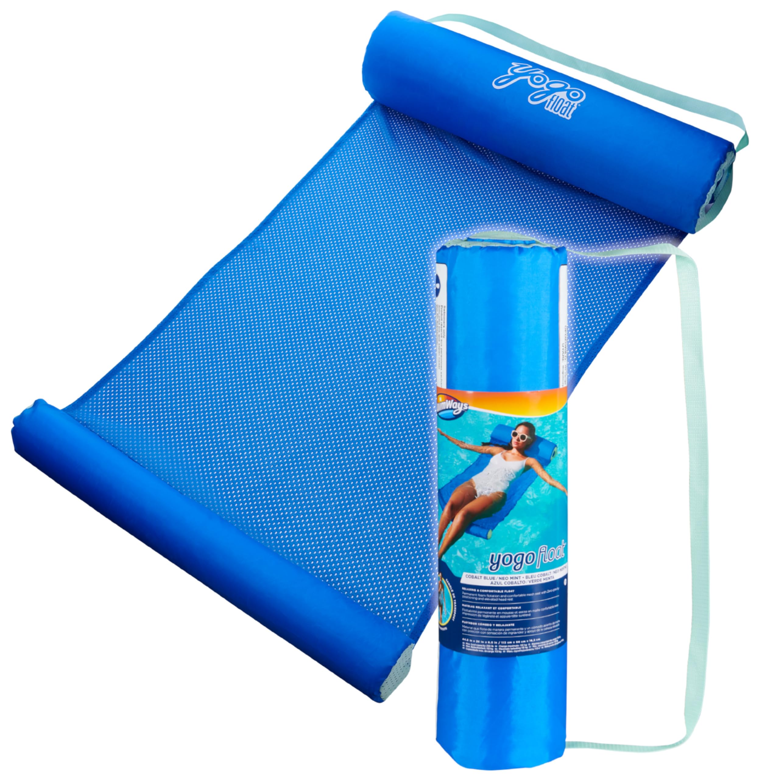 SwimWays Yogo Float Materassino Piscina Arrotolabile