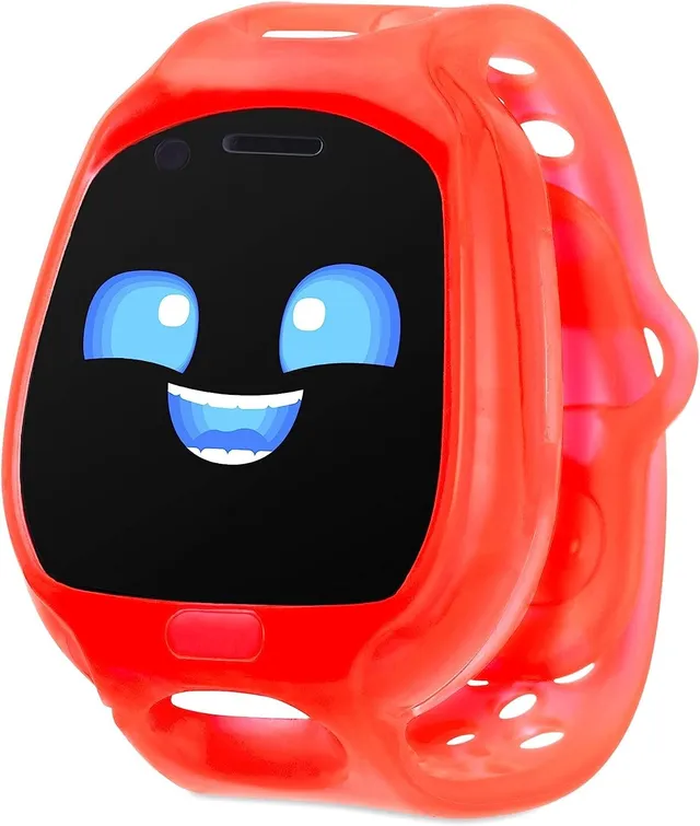 Little Tikes Tobi Robot orologio bambini rosso con fotocamera e giochi