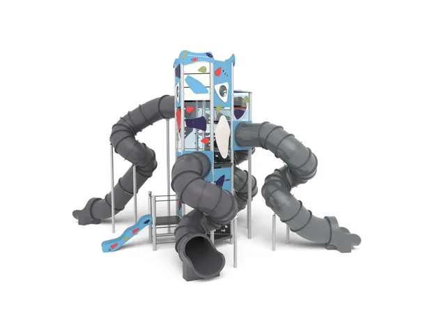 Pozza 1865 Babele H440 Struttura Gioco con Torri Laterali