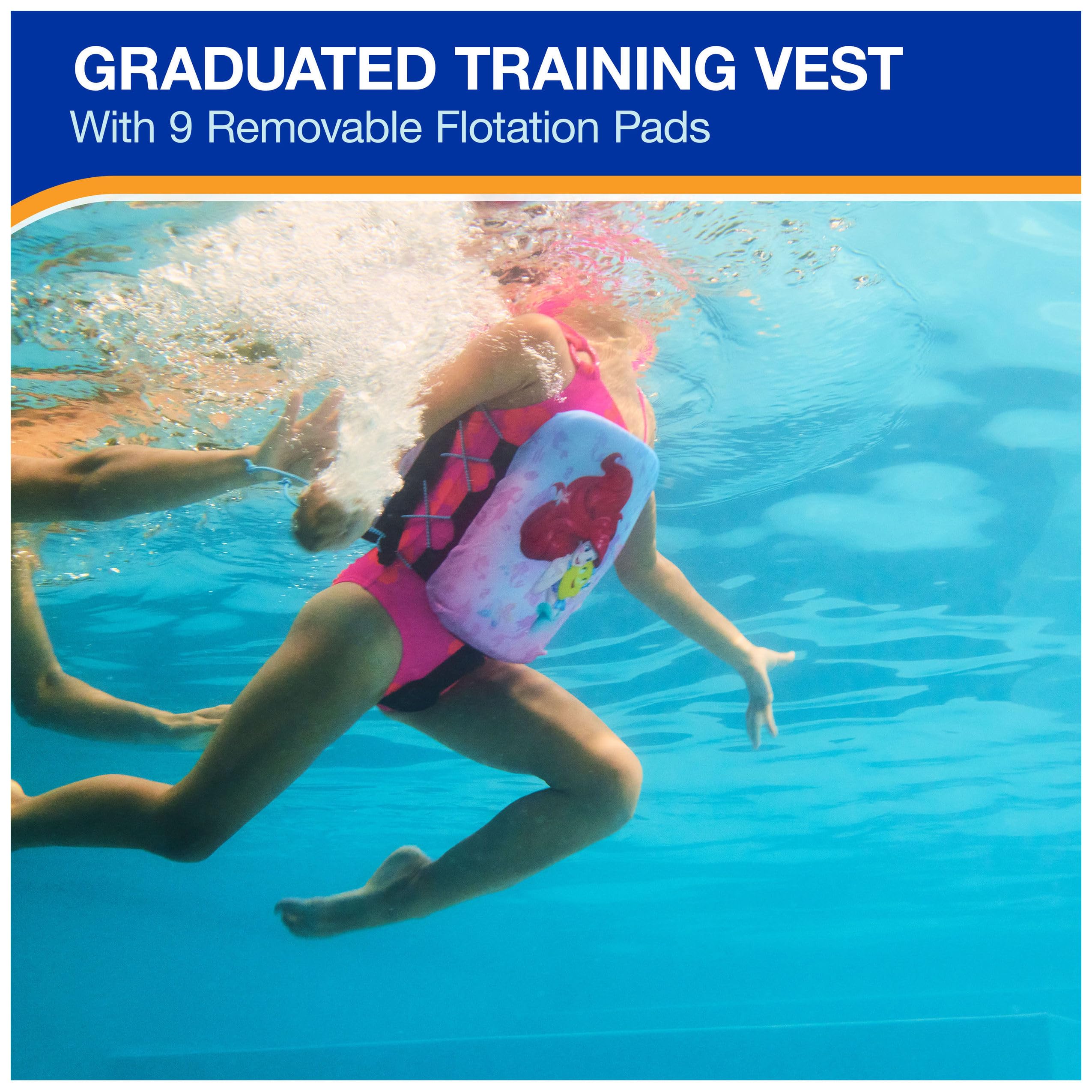Swimways First Swim Power Swimr gilet nuoto Ariel taglia M