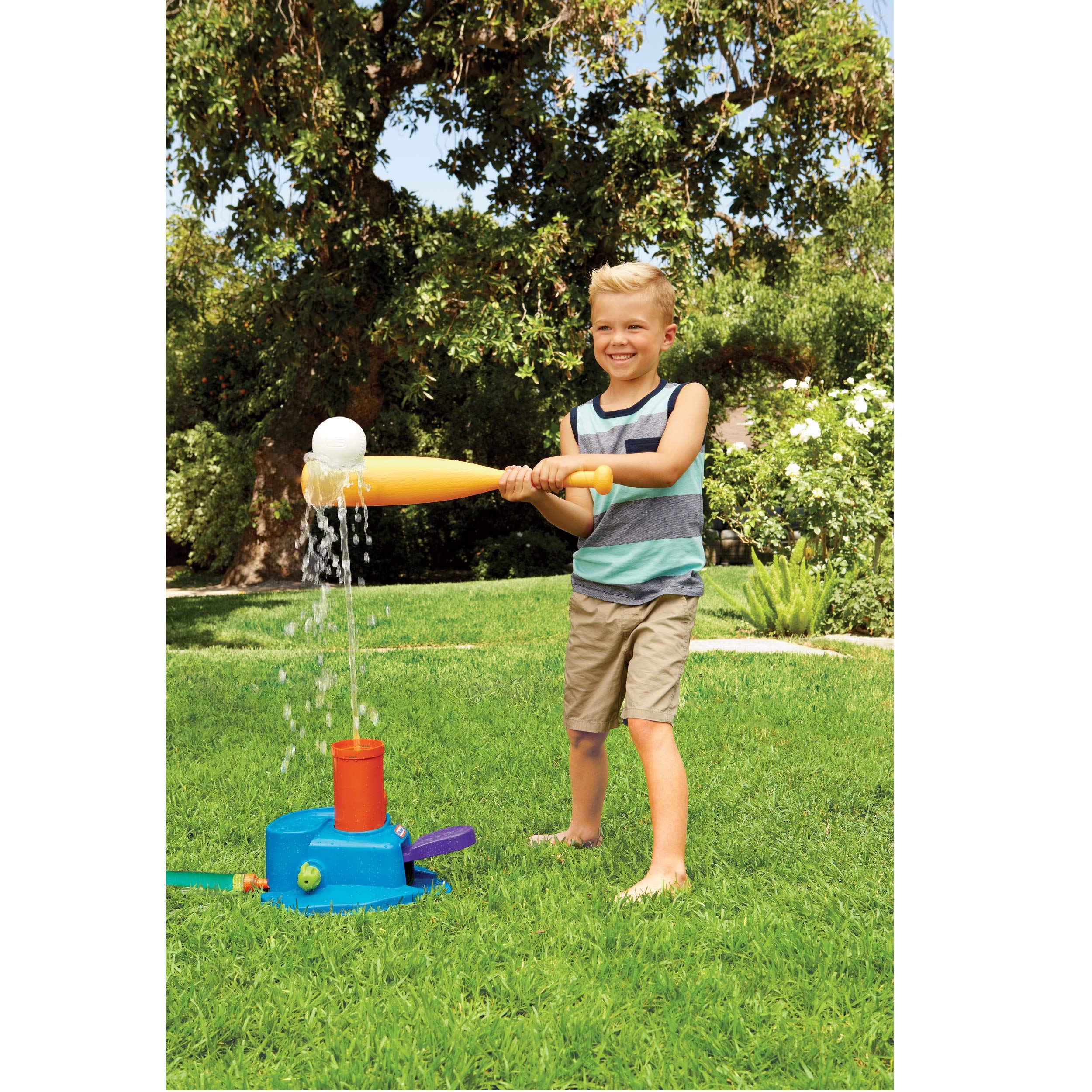 Little Tikes Triple Play Splash set baseball T-ball 3 palline