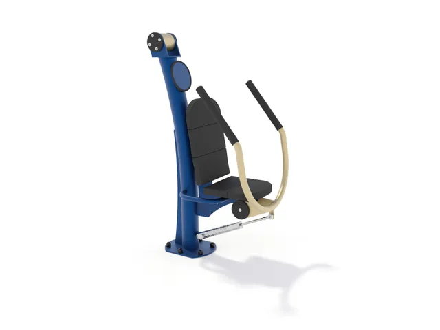 Pozza 1865 Hydraulic Chest Press attrezzo petto esterno