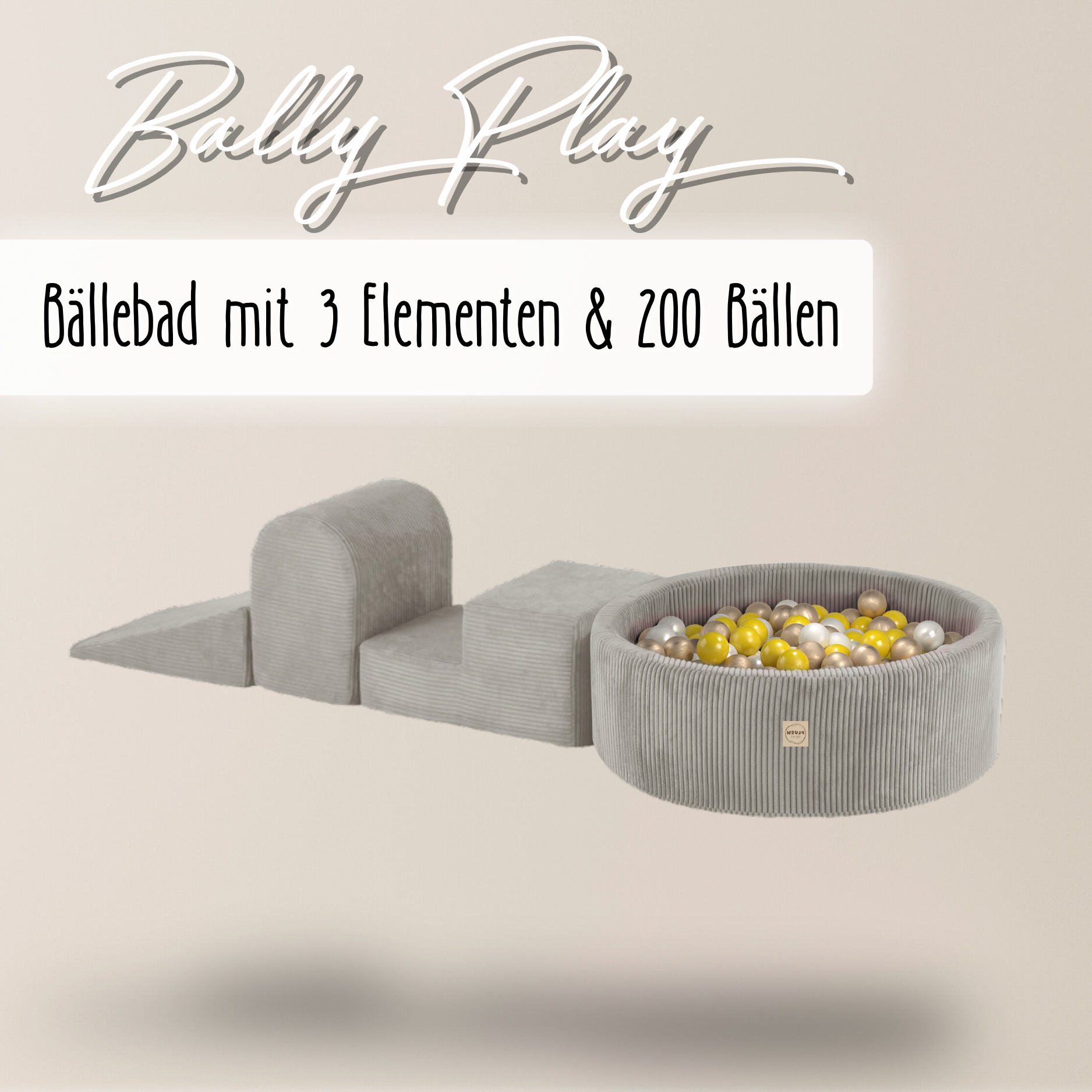 Lionherz Bally Play piscina palline 90x30cm 200 palline blu