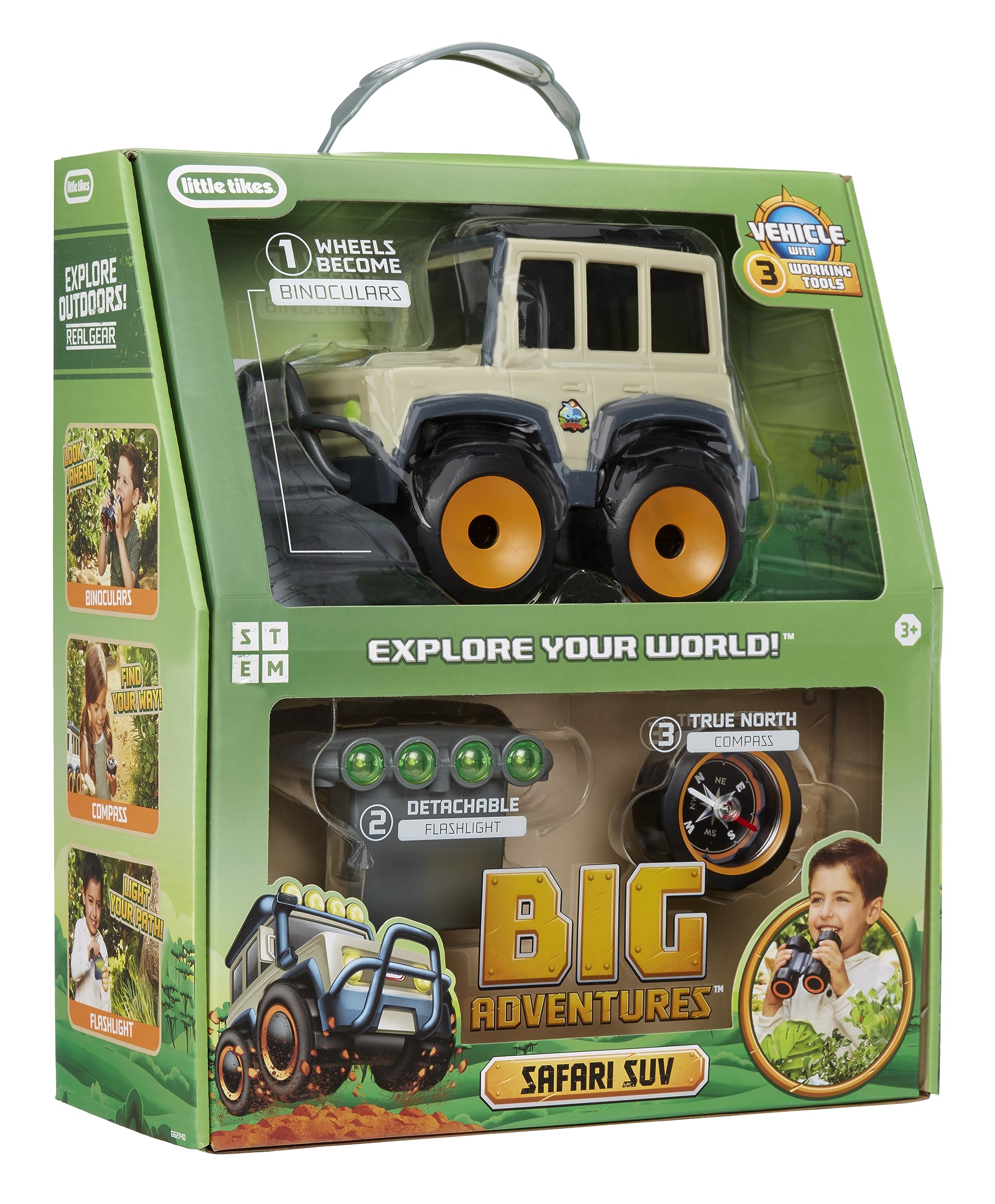 Little Tikes Big Adventures SUV Safari STEM 3+ anni