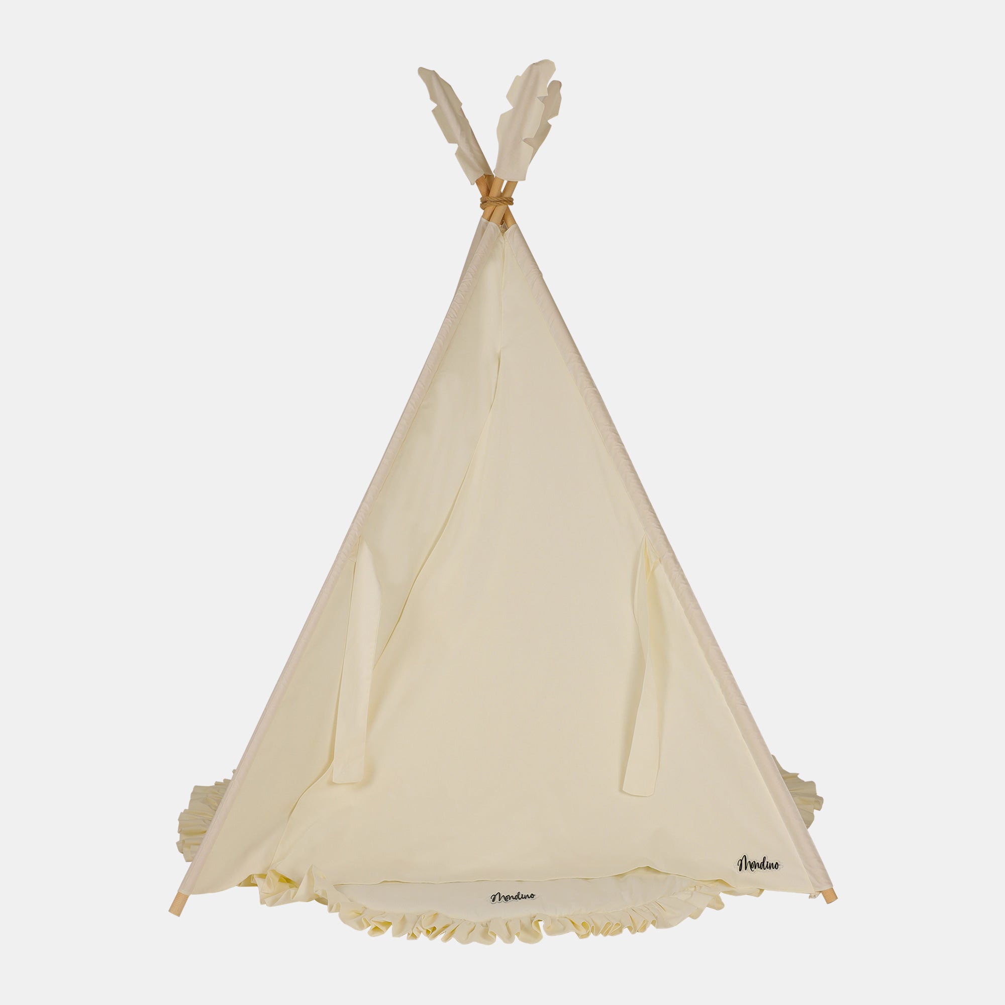 Mondino Basic Teepee Tenda Indiana Bambini Rosa Cipria Large 120x120x160