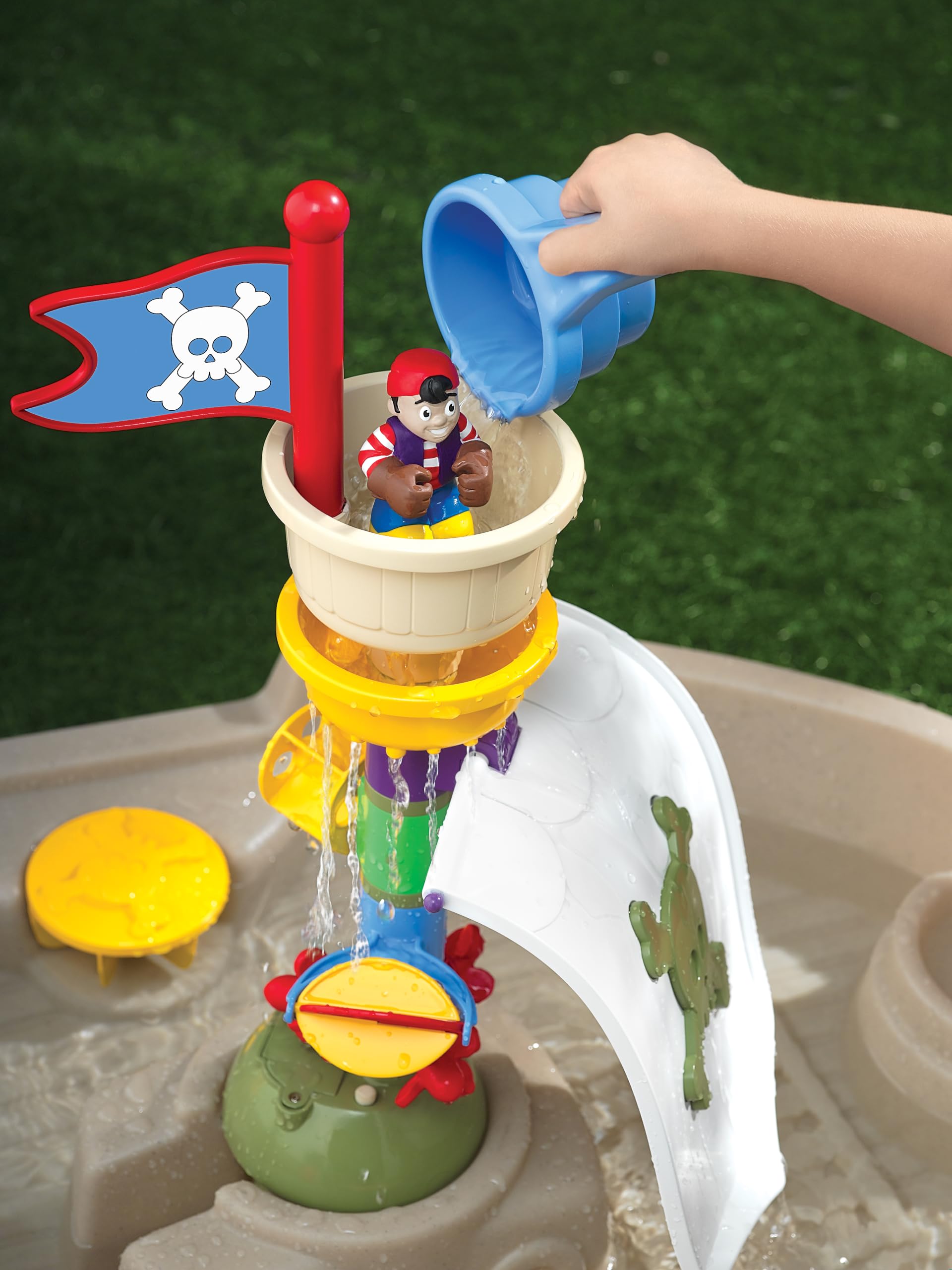 Little Tikes Anchors Away Nave Pirata Tavolo Acqua 3-10 Anni