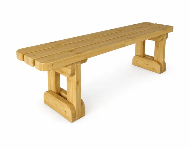 Pozza 1865 Arredo Urbano Austria panchina senza schienale