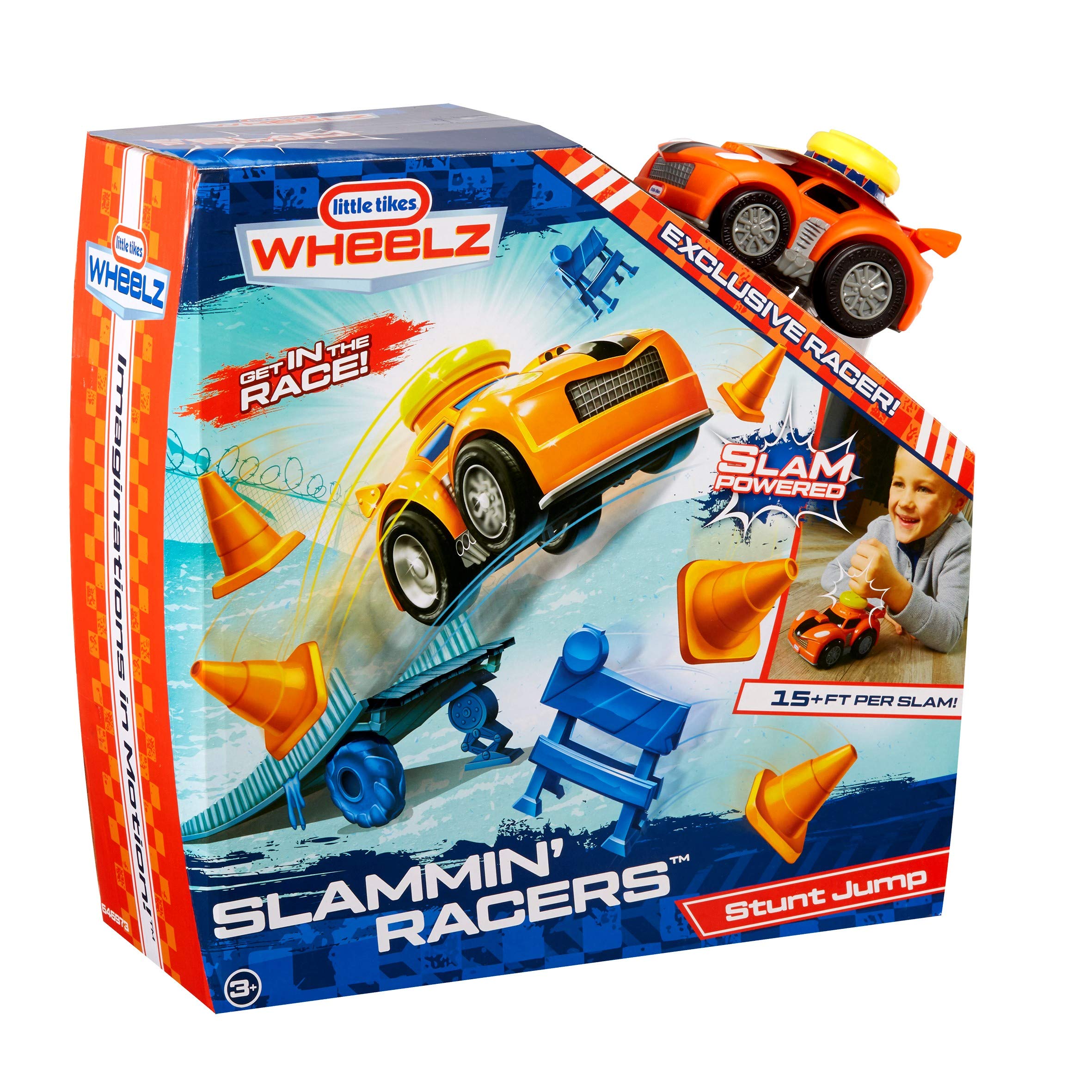 Little Tikes Slammin Racers Stunt Jump macchinina con rampa