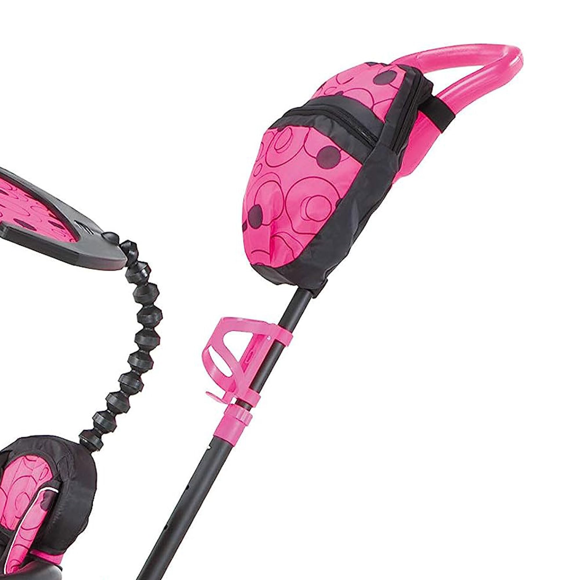 Little Tikes Deluxe 4-in-1 triciclo bambini rosa neon