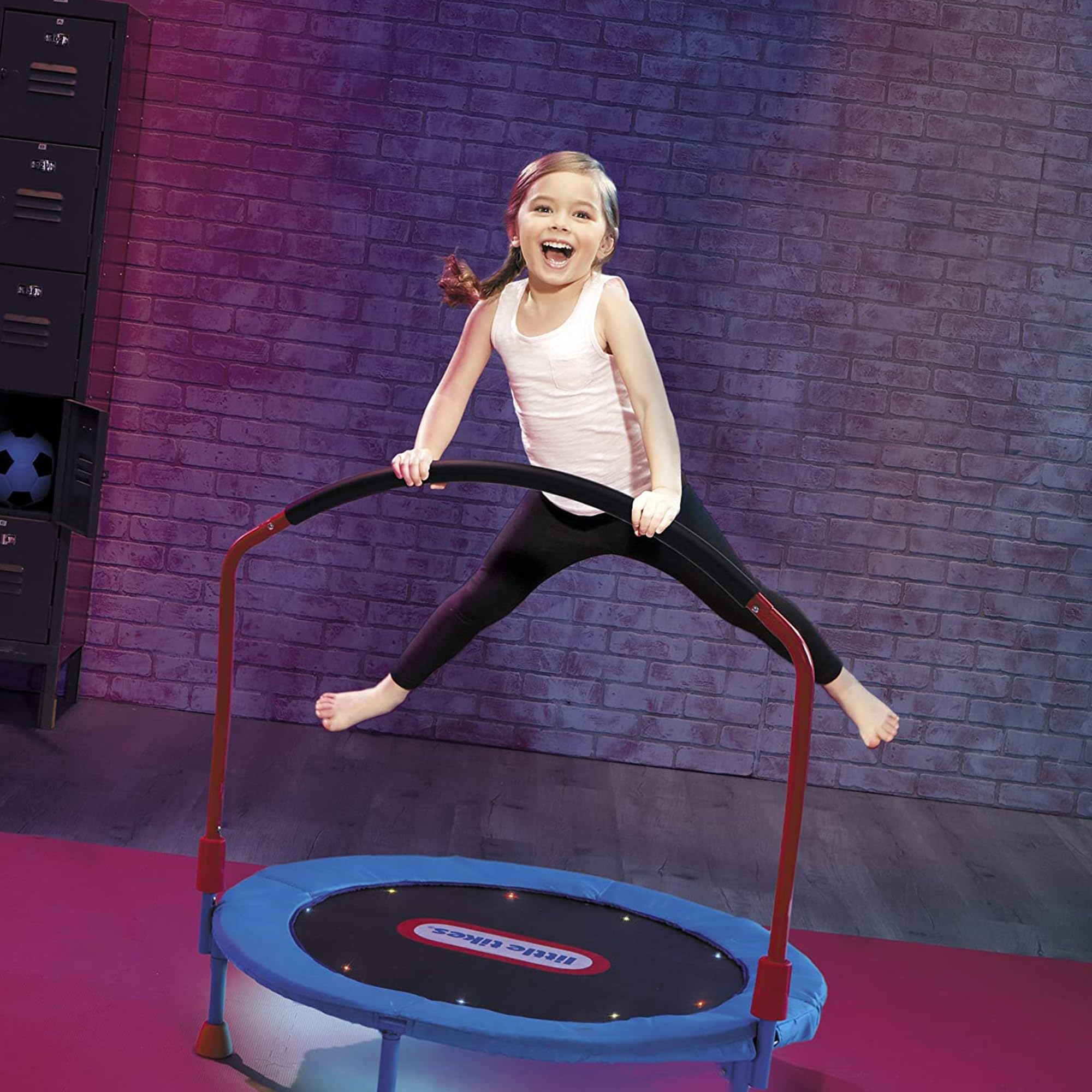 Little Tikes Active Play trampolino luminoso bimbi 3-6 anni