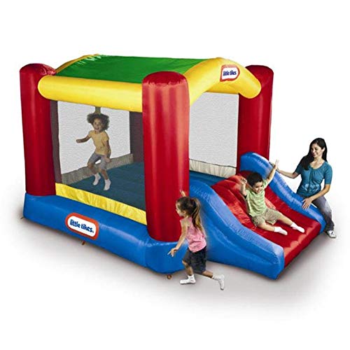 Little Tikes Jump 'n Slide castello gonfiabile con scivolo 3 bimbi