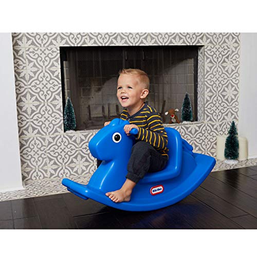 Little Tikes Ride-ons Rocking Horse cavallo dondolo blu
