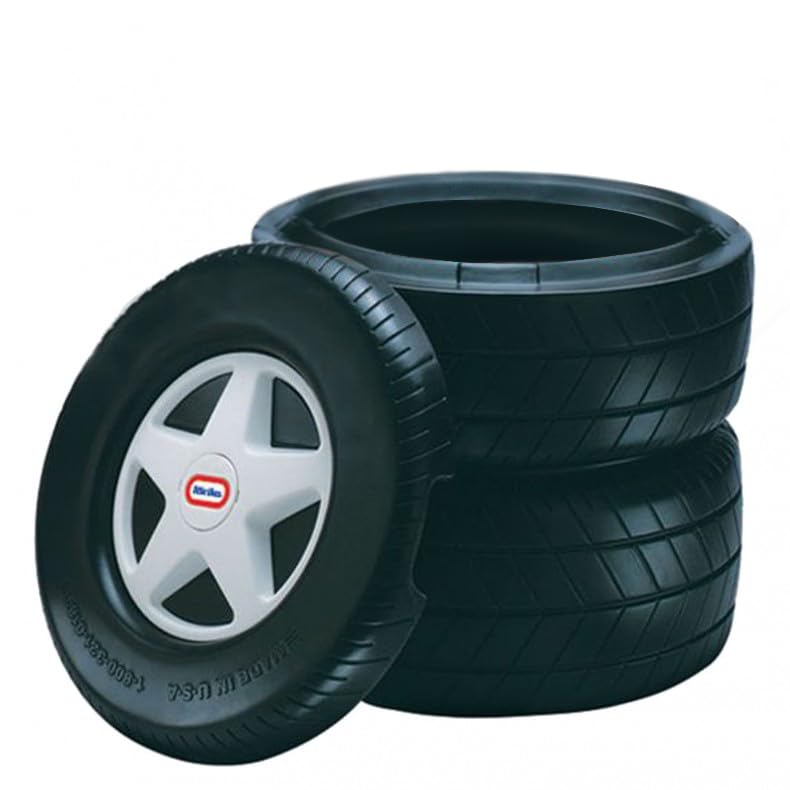 Little Tikes Racing Tire baule portagiochi bambini gomma auto