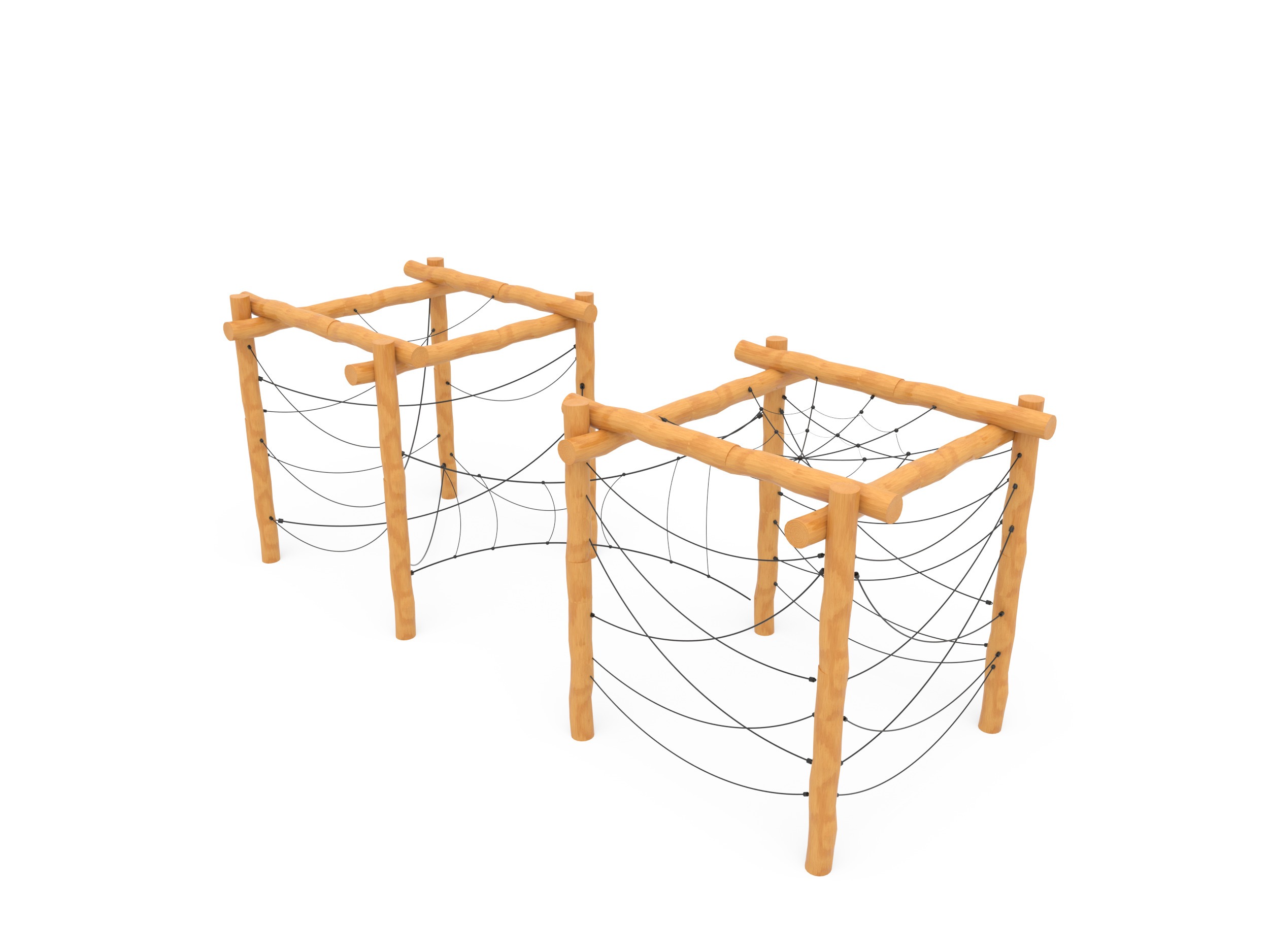 Pozza 1865 Fitness Spider Gym 2 rete arrampicata bambini