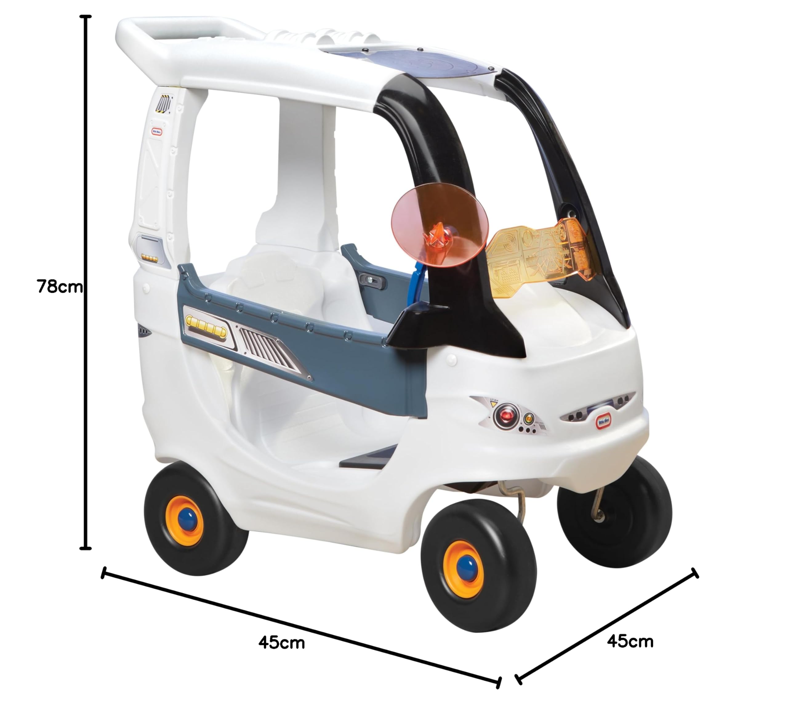 Little Tikes Adventure Rover cavalcabile con maniglia
