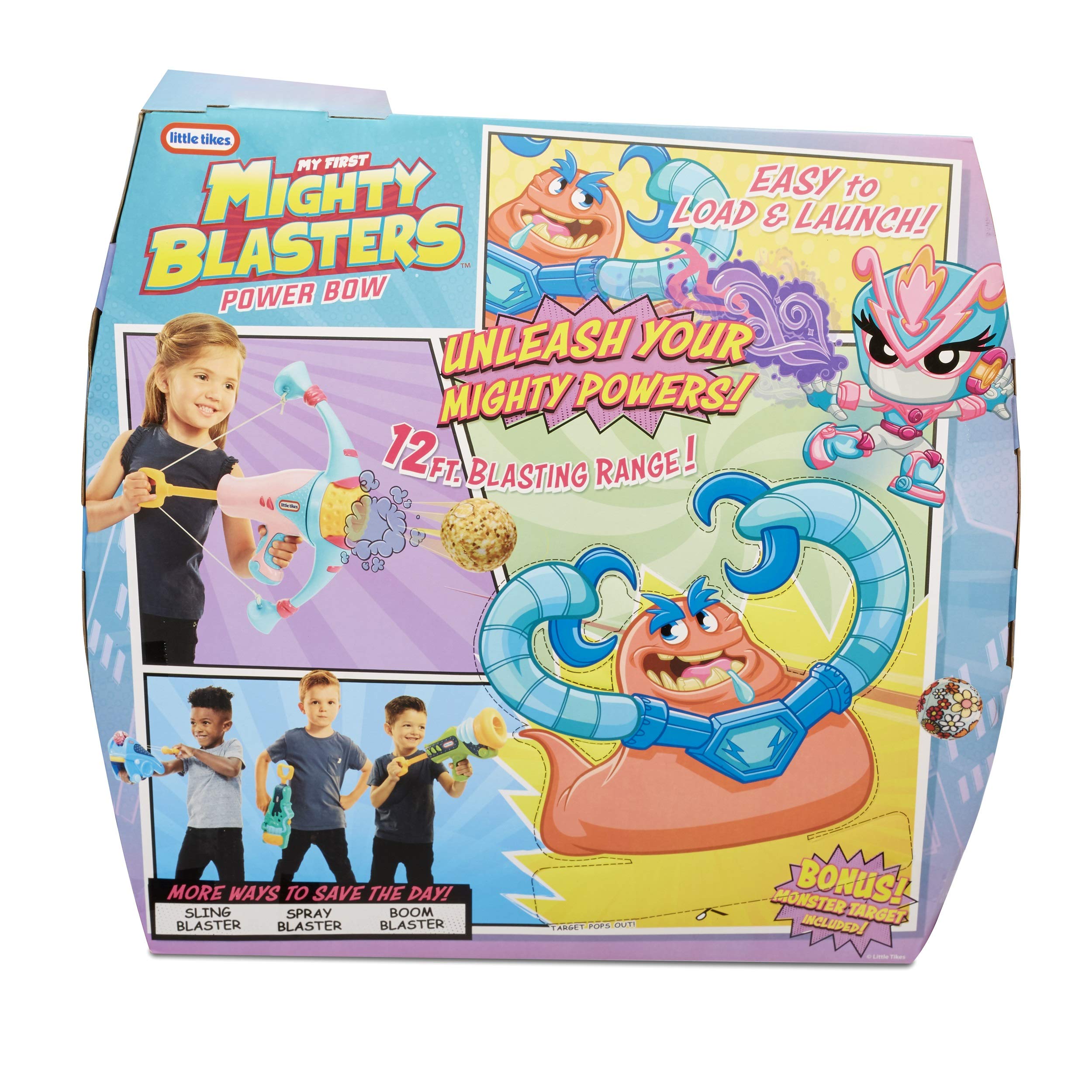Little Tikes My First Mighty Blasters arco rosa 3 Power Pod
